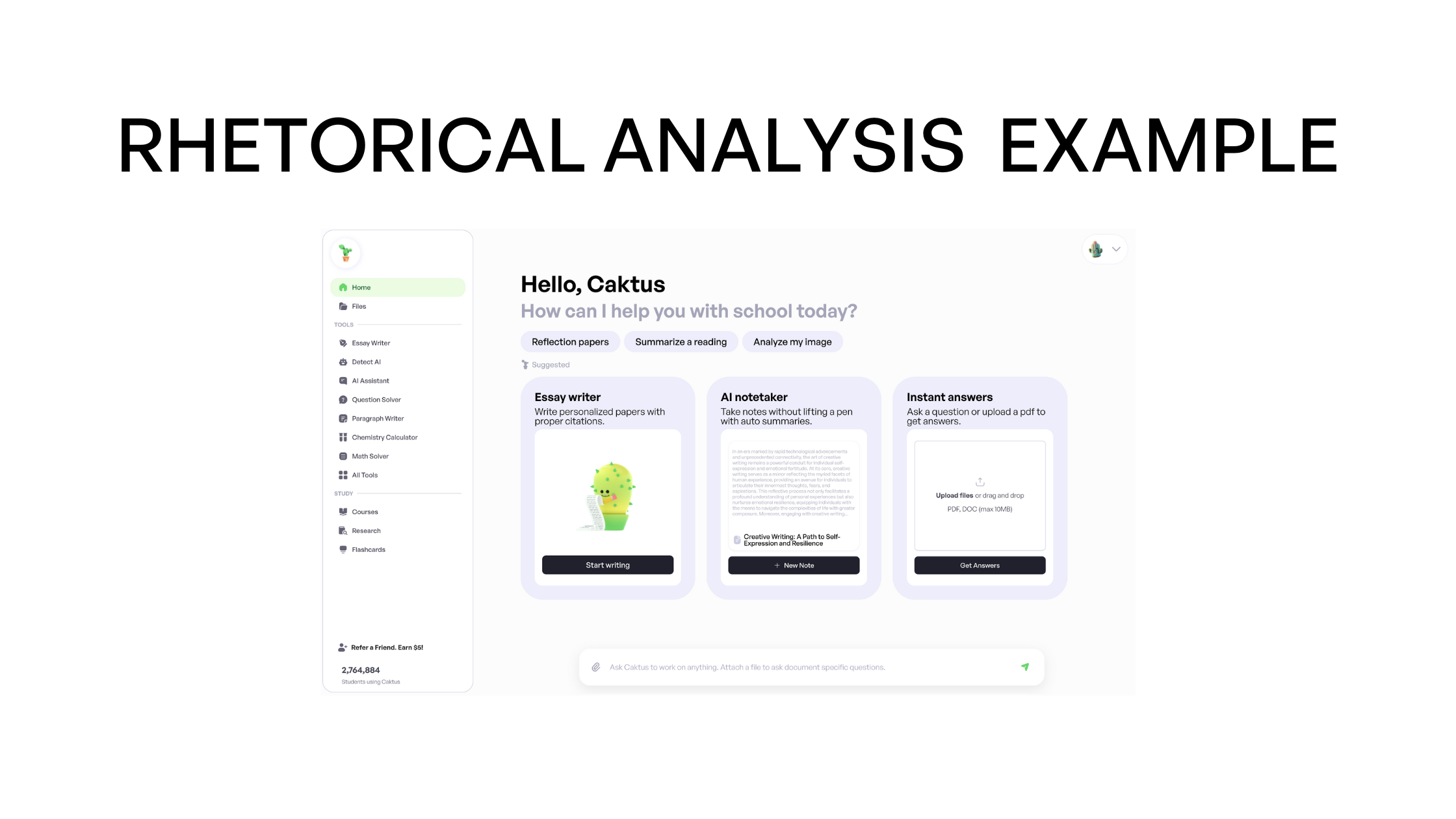 Rhetorical Analysis The Department Of English, University Of Arkansas